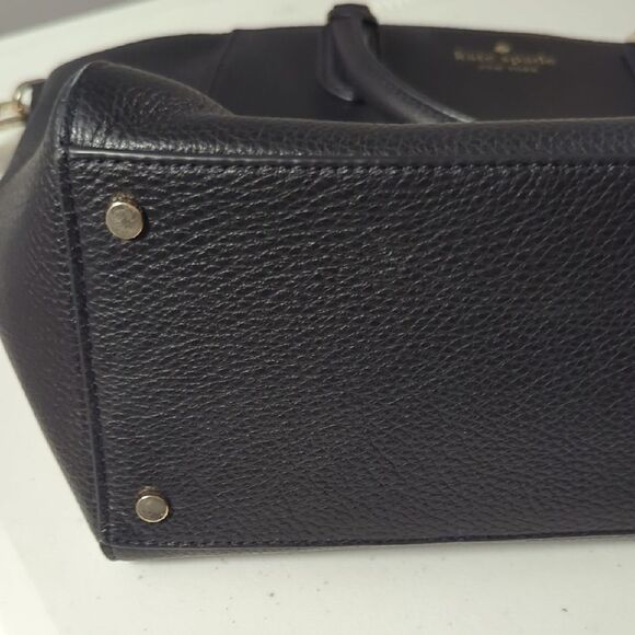 Kate Spade Black Leather Satchel - Picture 8 of 8